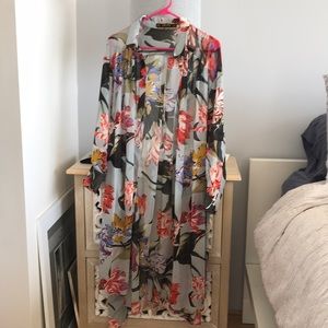 Sheer Zara long Blouse